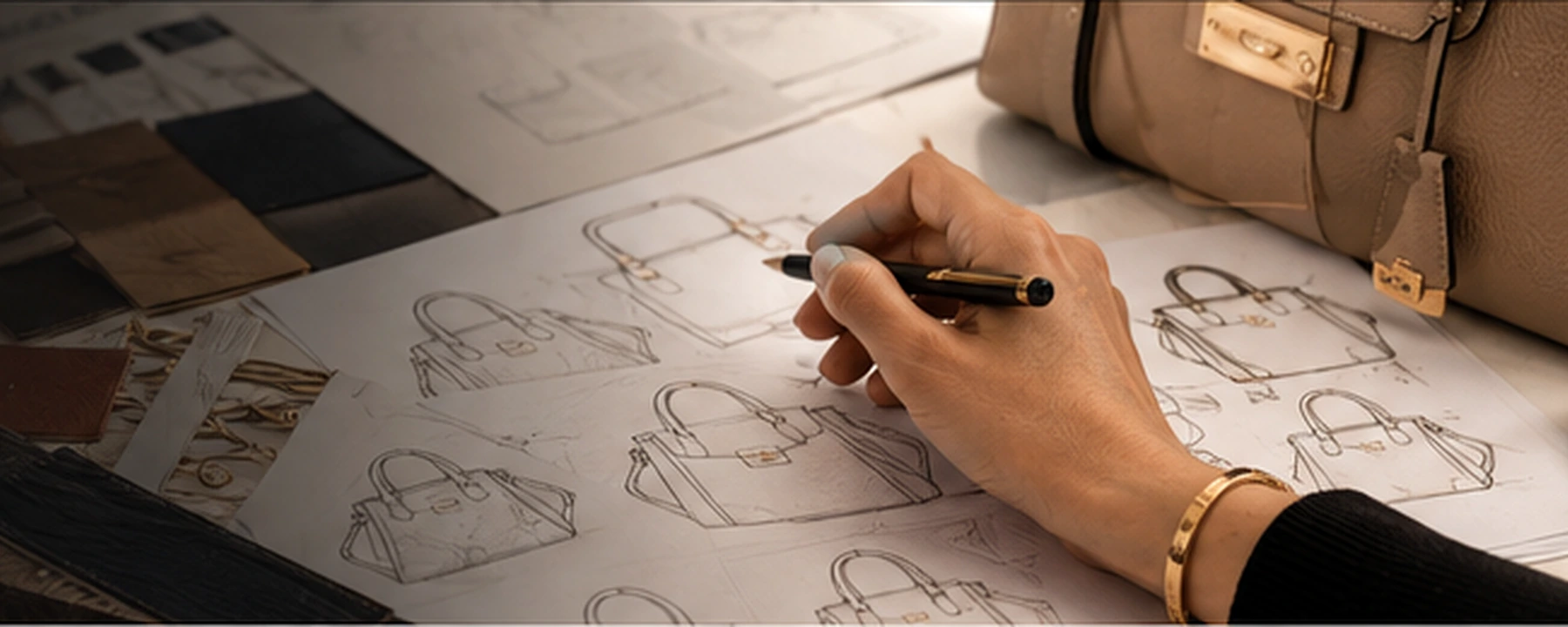 Italian handbag design studio